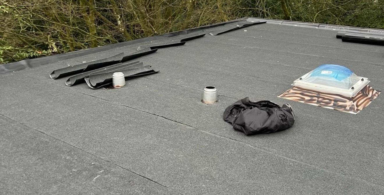 Dakbedekking plat dak Overasselt