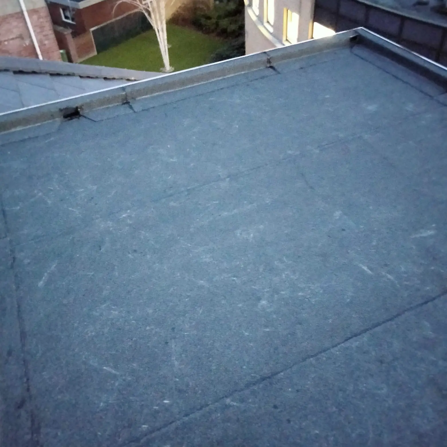 Dakbedekking plat dak Hollandsche Rading